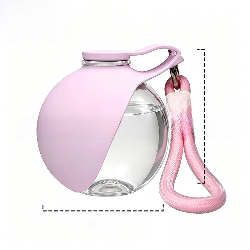 Botella portatil mascotas