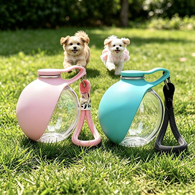Botella portatil mascotas